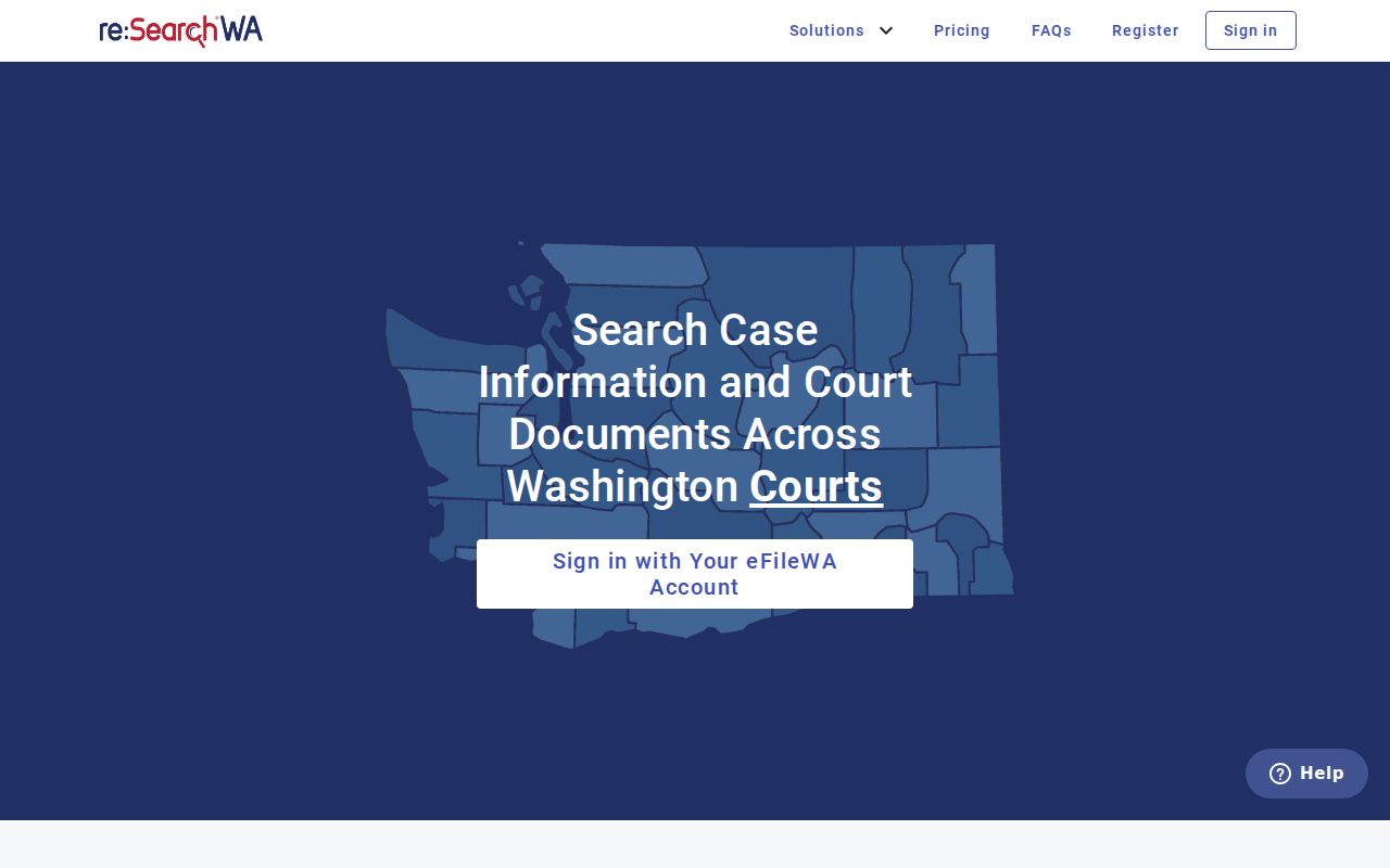 Skagit County criminal docket access through re SearchWA